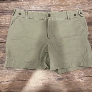 Ava and Viv army green womens shorts